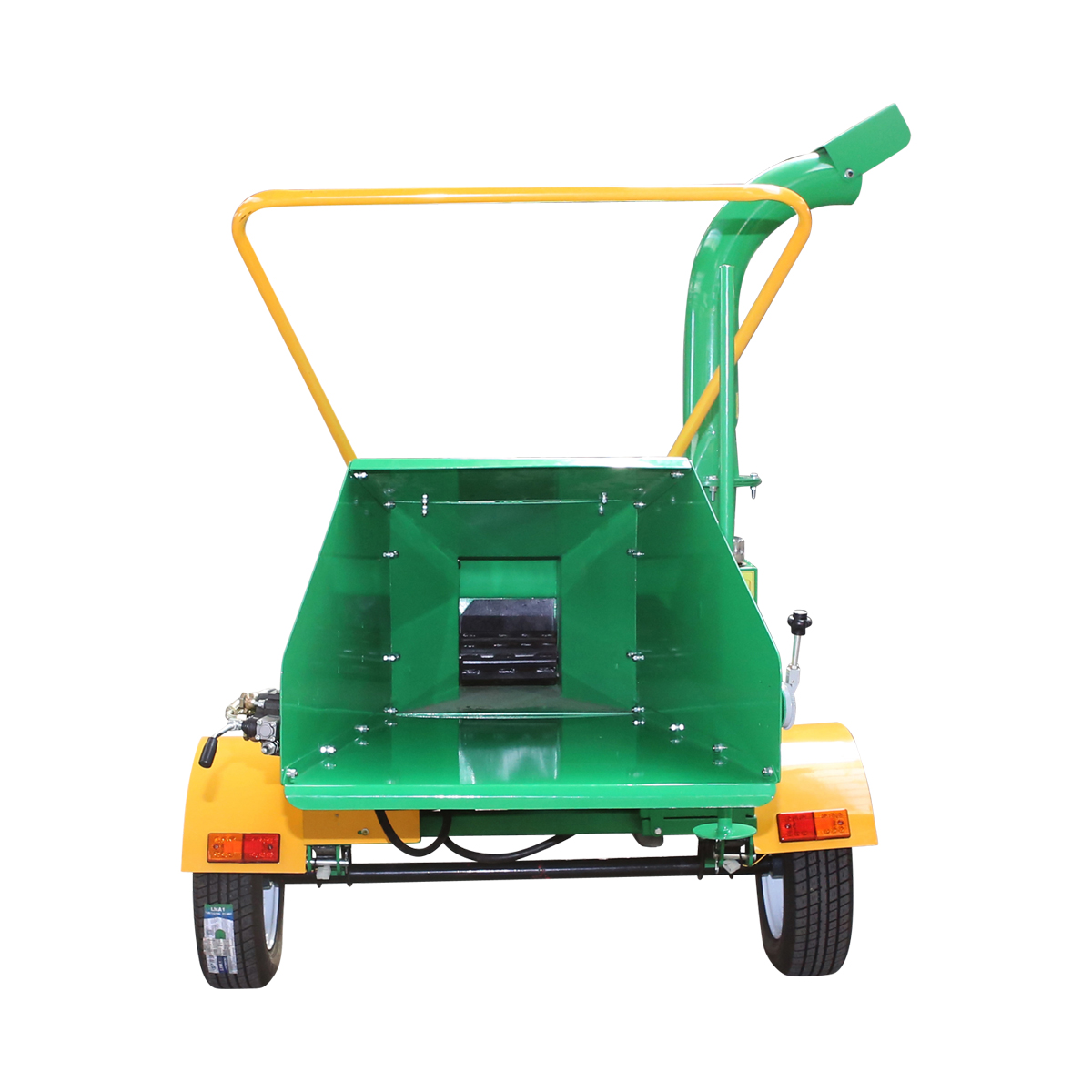 Tocator crengi 22CP tractabil diametru lemn 150mm buncar 200x200mm Breckner Germany - imagine 5