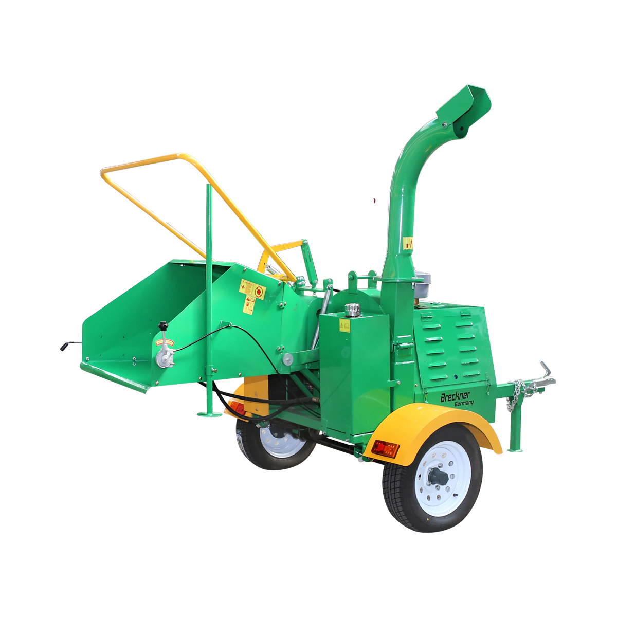 Tocator crengi 22CP tractabil diametru lemn 150mm buncar 200x200mm Breckner Germany - imagine 6