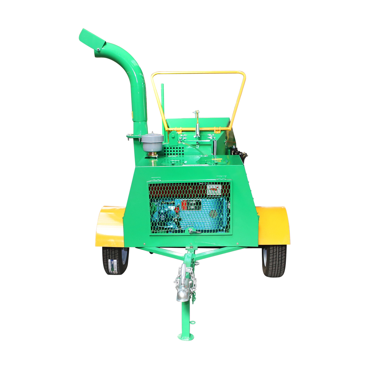 Tocator crengi 22CP tractabil diametru lemn 150mm buncar 200x200mm Breckner Germany - imagine 3