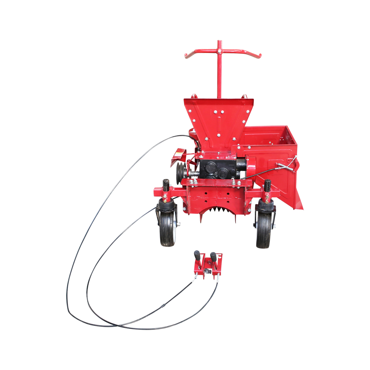 Utilaj de recoltat porumb pentru motocultor pe 1 rand Baisan - imagine 3