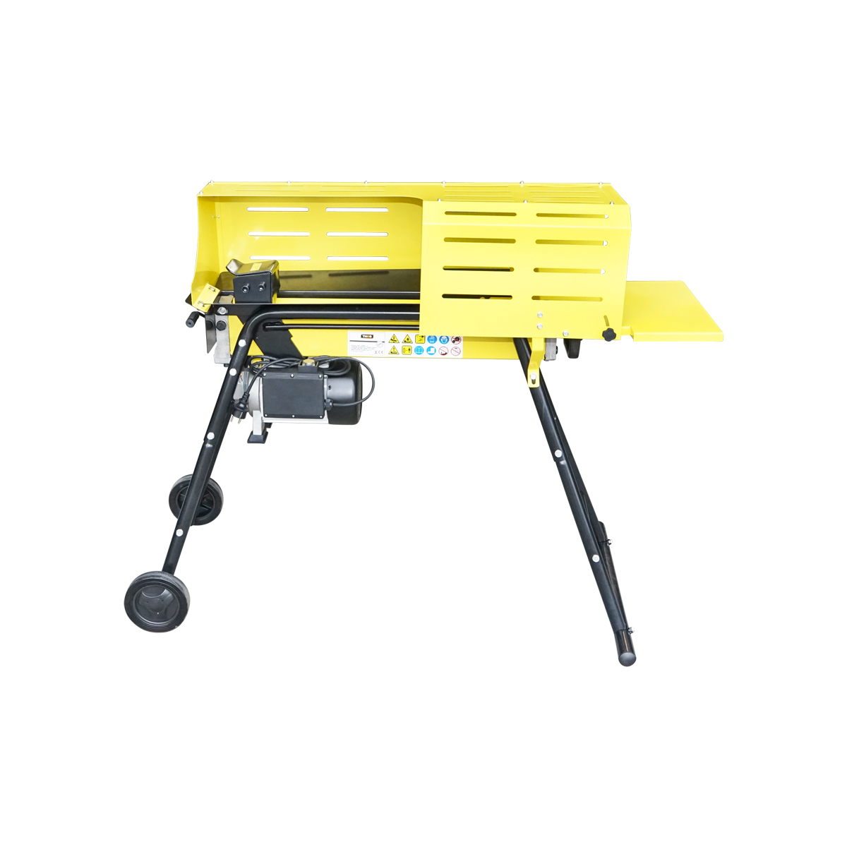 Despicator lemne orizontal 5T 230V 2kW cu suport inaltime si protectie THOR