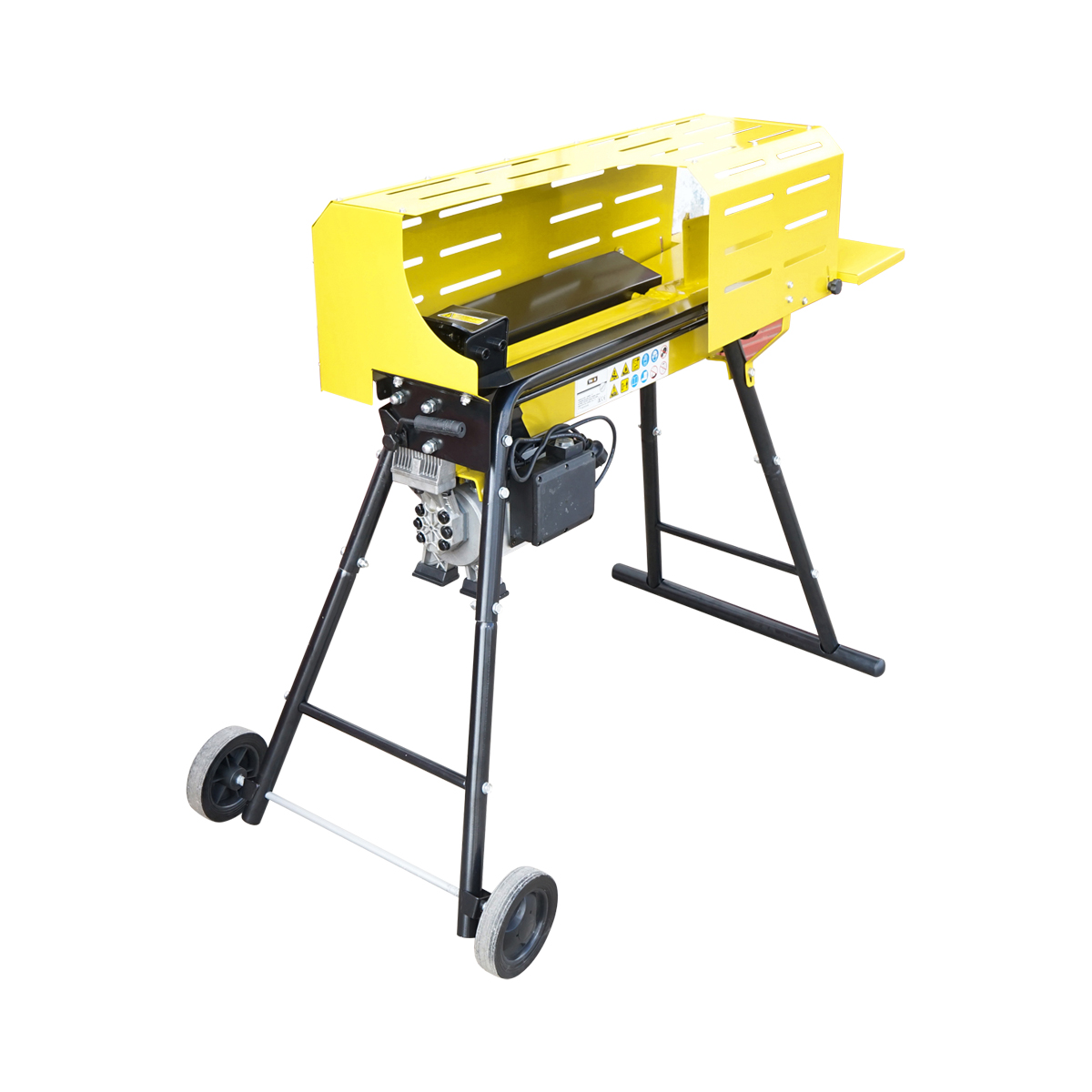 Despicator lemne orizontal 7T 230V 2kW cu suport inaltime si protectie THOR - imagine 7