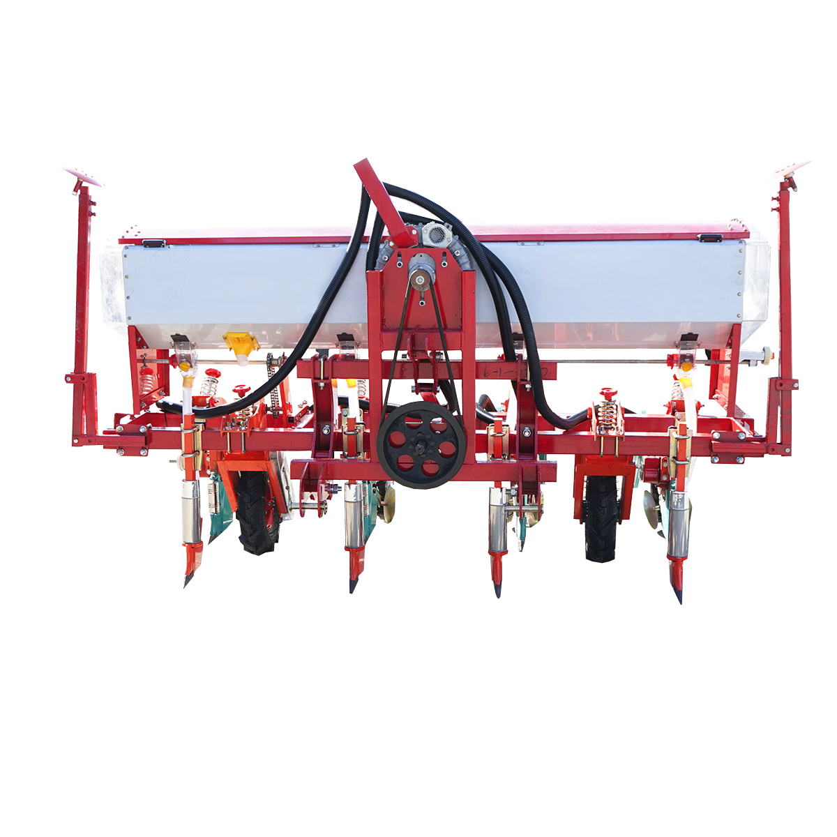 Semanatoare porumb 4 sector cu exhaustor Konig Traktoren - imagine 4