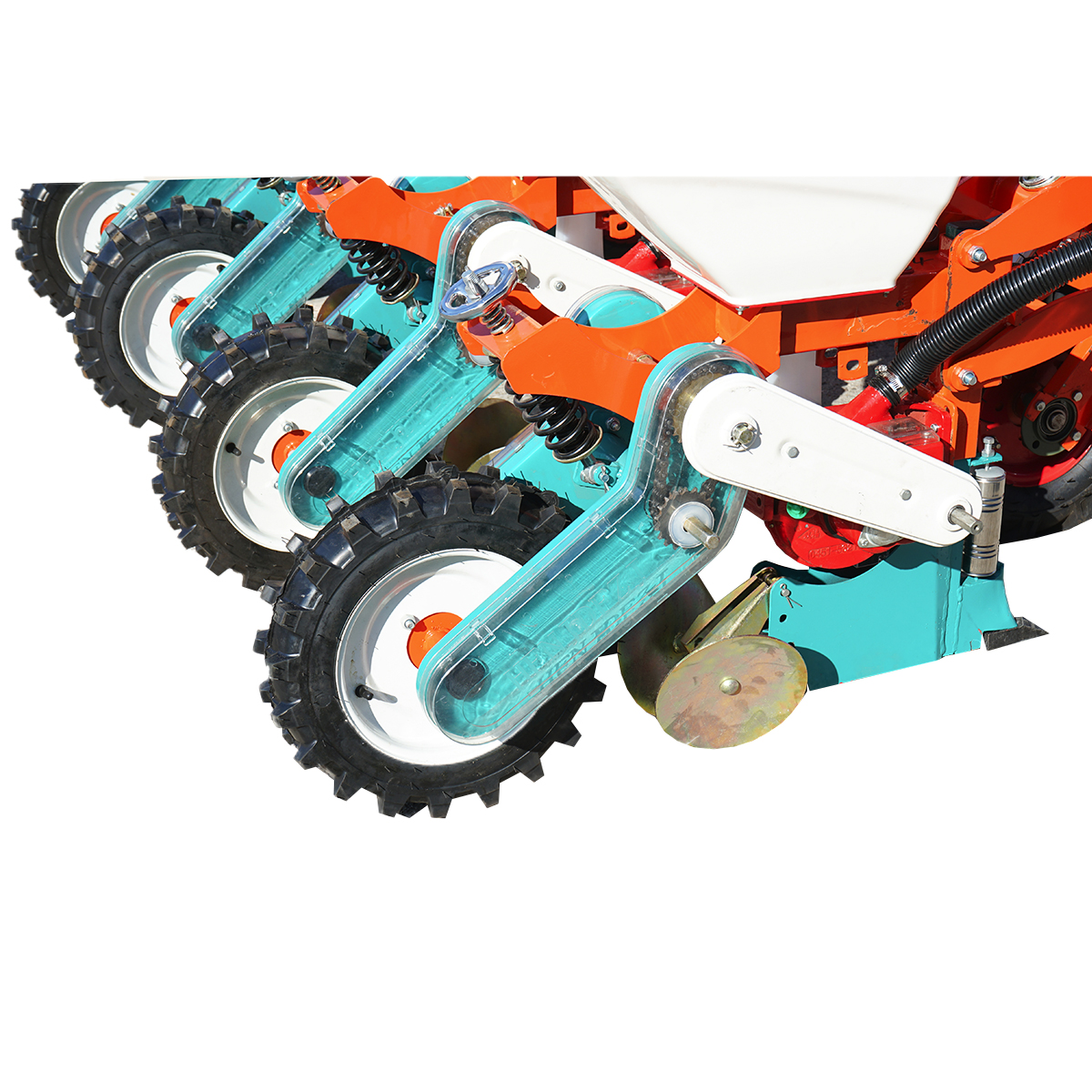 Semanatoare porumb 4 sector cu exhaustor Konig Traktoren - imagine 6