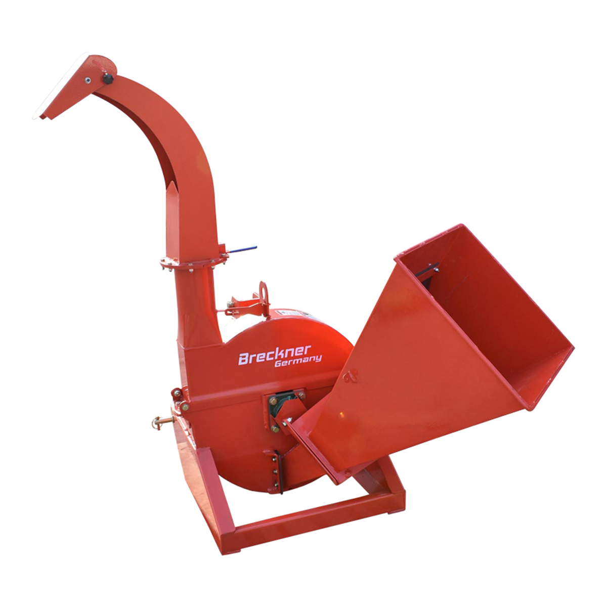 Tocator crengi cu angrenare priza putere tractor PTO putere necesara 18-50CP grosime maxima bustean 100mm, buncar 400x420x600mm Breckner Germany - imagine 10