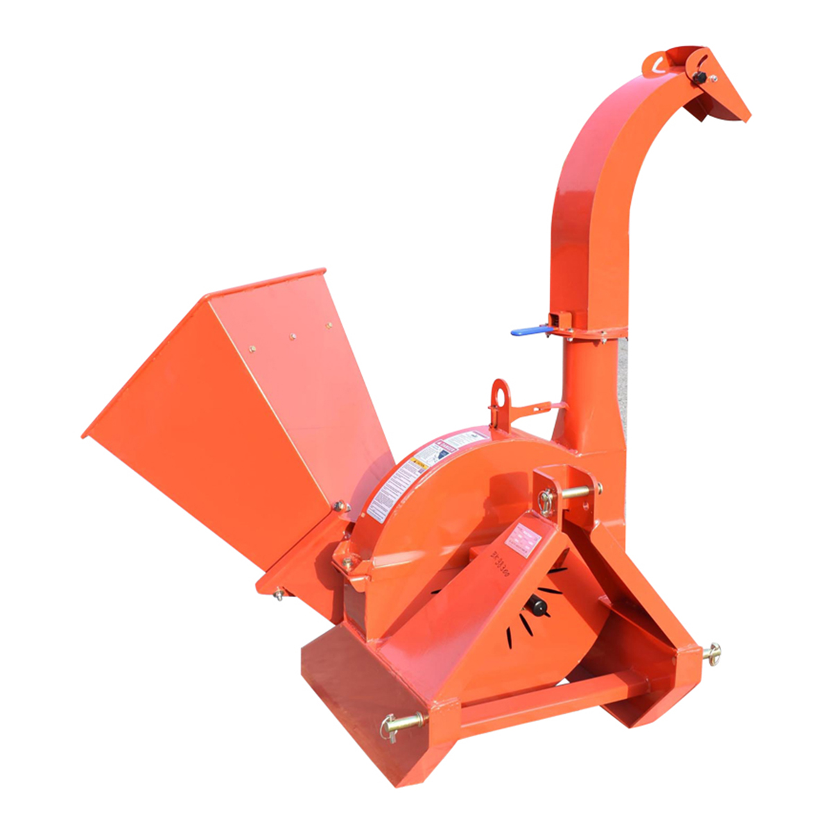 Tocator crengi cu angrenare priza putere tractor PTO putere necesara 18-50CP grosime maxima bustean 100mm, buncar 400x420x600mm Breckner Germany - imagine 5