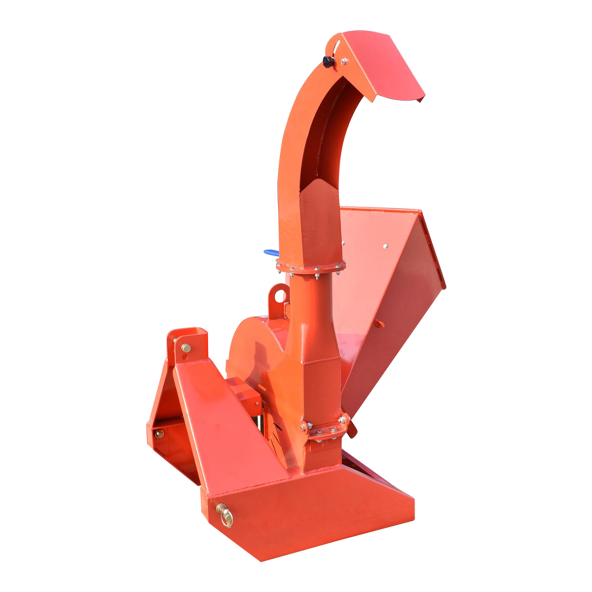 Tocator crengi cu angrenare priza putere tractor PTO putere necesara 18-50CP grosime maxima bustean 100mm, buncar 400x420x600mm Breckner Germany - imagine 2