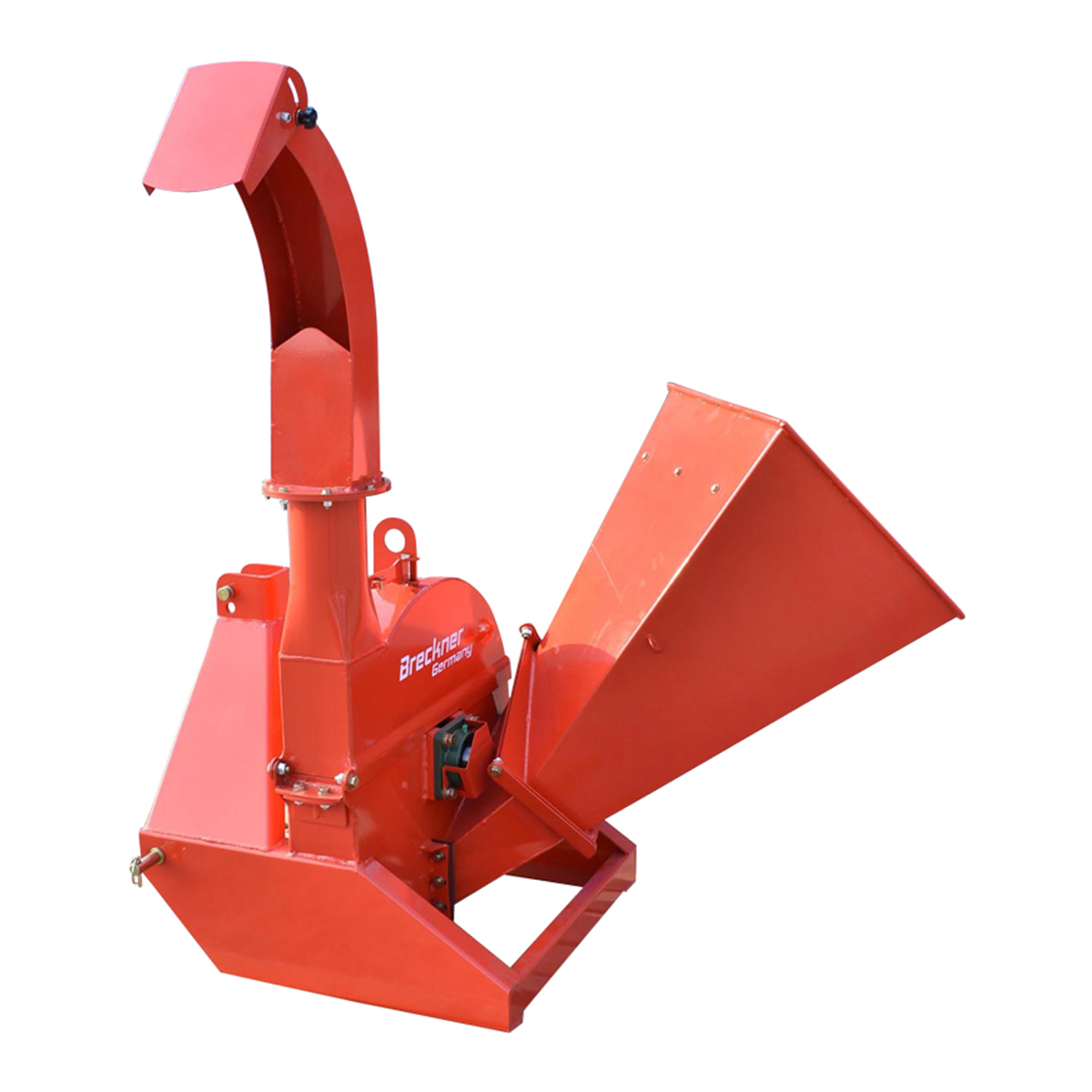 Tocator crengi cu angrenare priza putere tractor PTO putere necesara 18-50CP grosime maxima bustean 100mm, buncar 400x420x600mm Breckner Germany - imagine 3