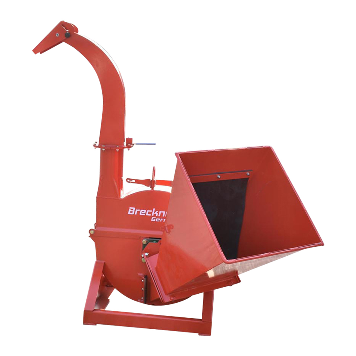 Tocator crengi cu angrenare priza putere tractor PTO putere necesara 18-50CP grosime maxima bustean 100mm, buncar 400x420x600mm Breckner Germany - imagine 9