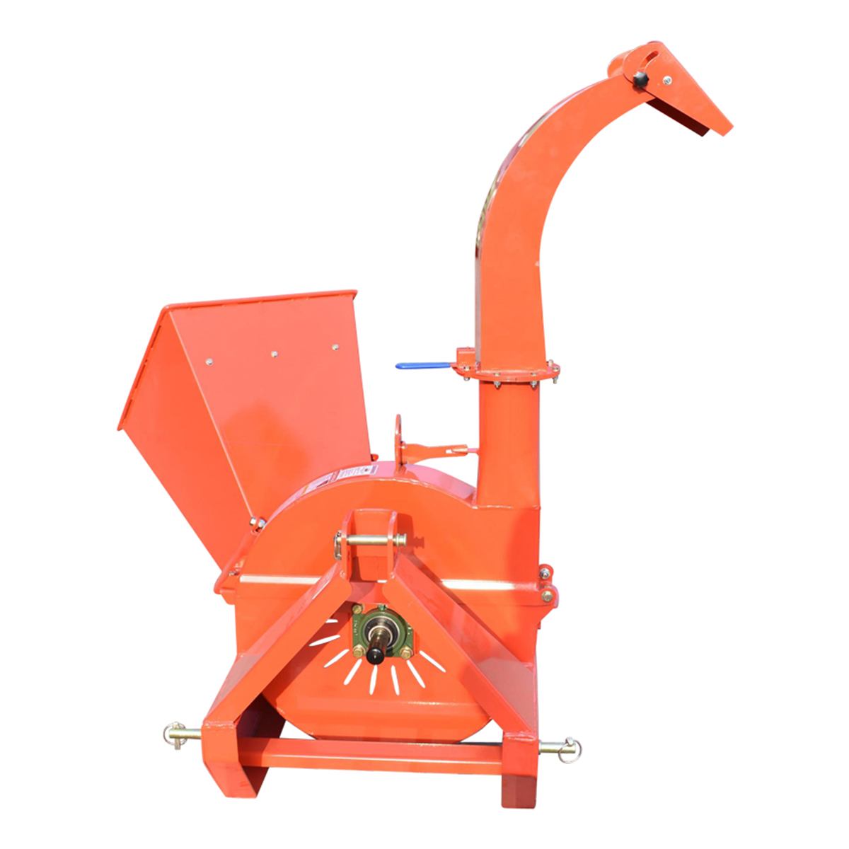 Tocator crengi cu angrenare priza putere tractor PTO putere necesara 18-50CP grosime maxima bustean 100mm, buncar 400x420x600mm Breckner Germany - imagine 4