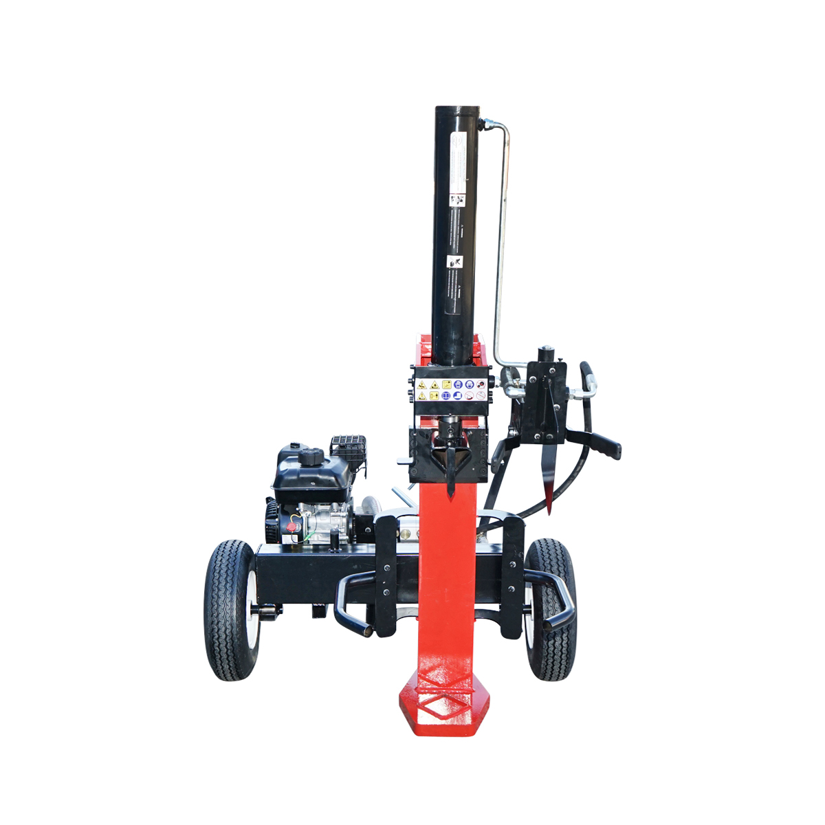 Despicator lemne vertical cu motor pe benzina 208CC, putere despicare 22T, bustean 610x400mm Breckner Germany - imagine 3