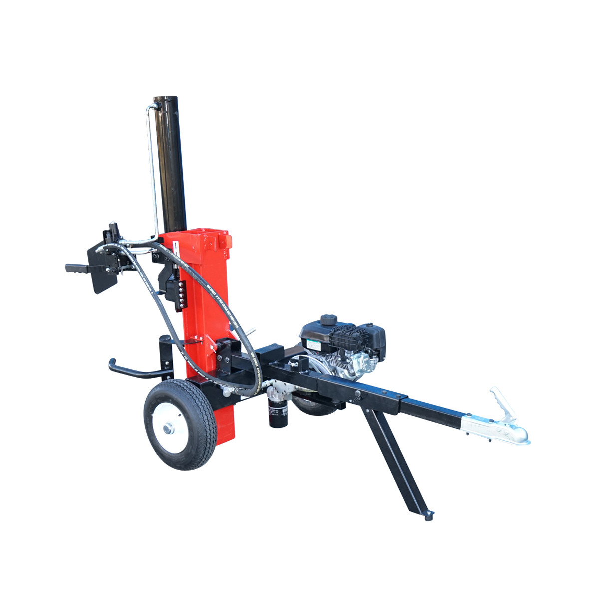 Despicator lemne vertical cu motor pe benzina 208CC, putere despicare 22T, bustean 610x400mm Breckner Germany - imagine 4