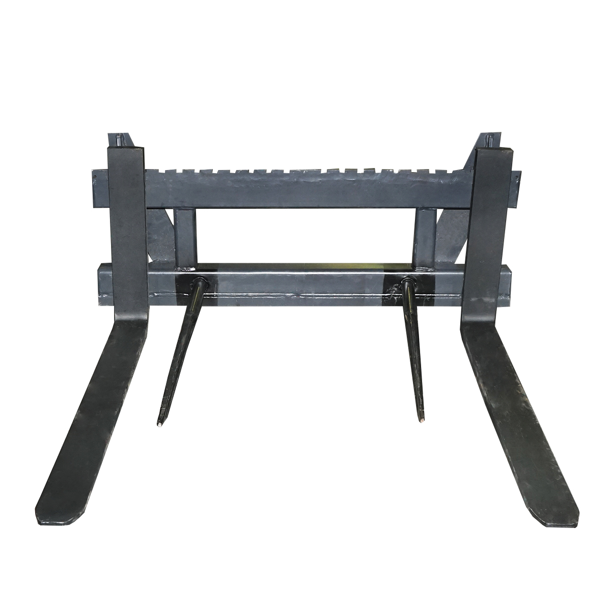 Set lame paleti 120cm cu 2 furci pentru baloti 110cm Breckner Germany - imagine 3