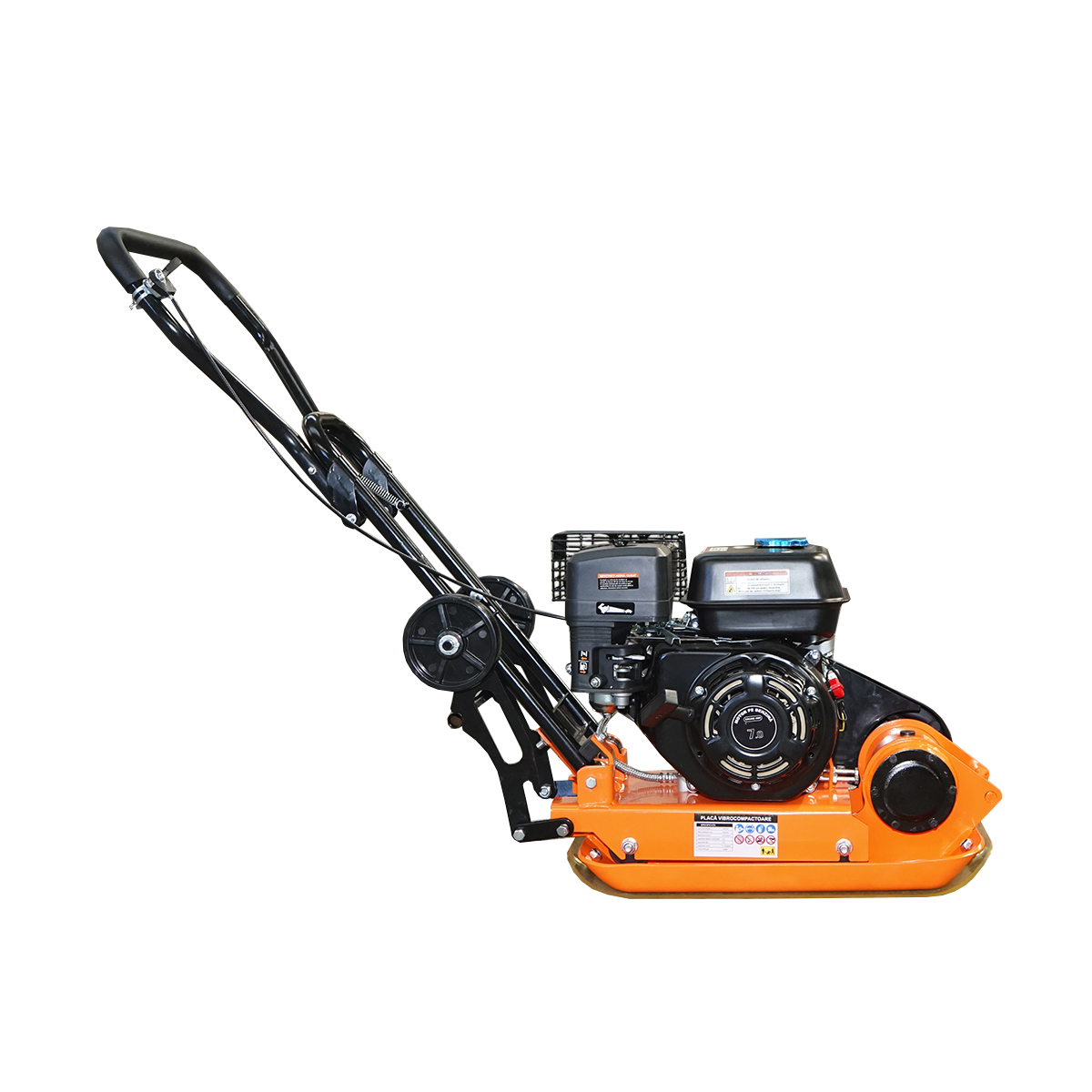 Placa compactoare C60-A cu suprafata de lucru 510x370mm, motor standard euro 5, 78CC/6.5CP, 5900 rot/min 58Kg Thor - imagine 5