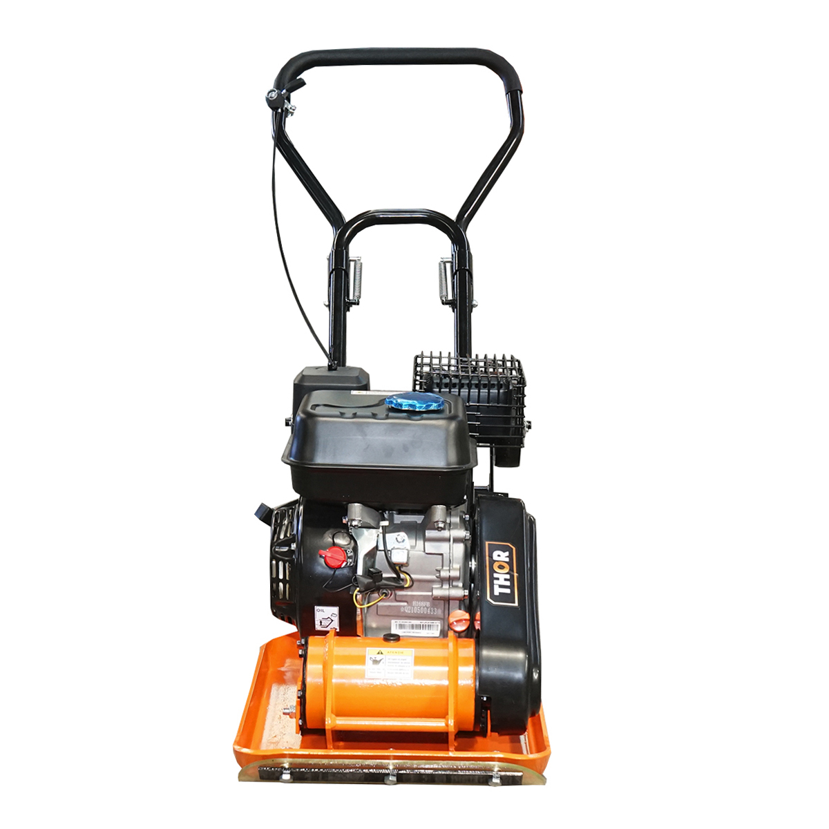 Placa compactoare C60-A cu suprafata de lucru 510x370mm, motor standard euro 5, 78CC/6.5CP, 5900 rot/min 58Kg Thor - imagine 2