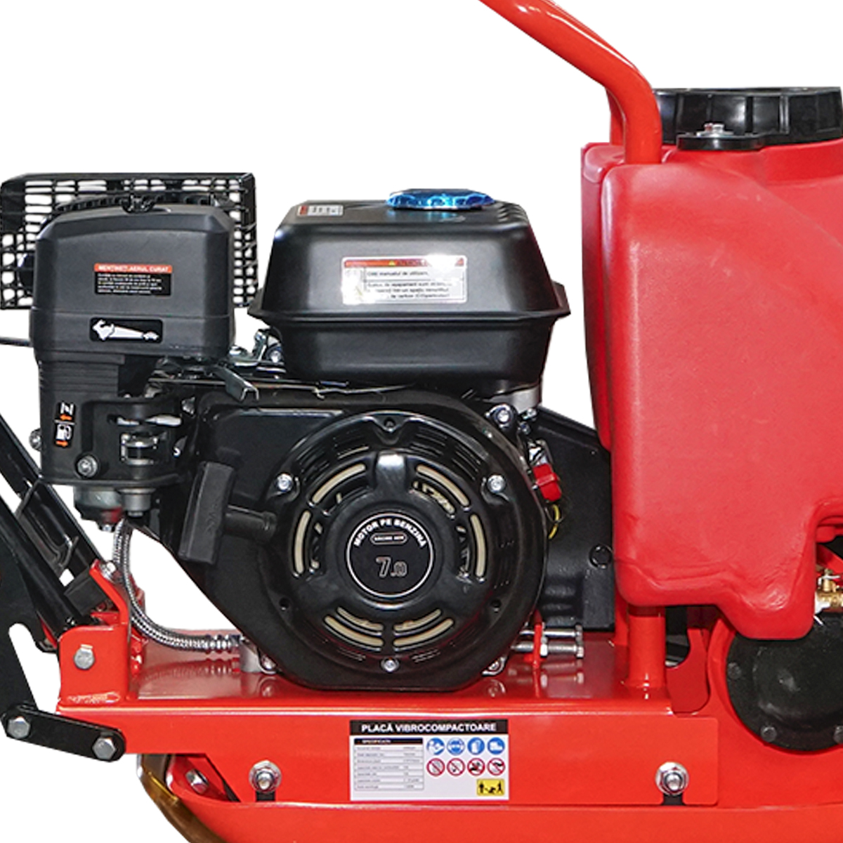 Placa compactoare C60 cu suprafata de lucru 510x370mm, motor standard euro 5, 196CC/7CP, 5900 rot/min 58Kg cu rezervor apa Breckner Germany - imagine 15