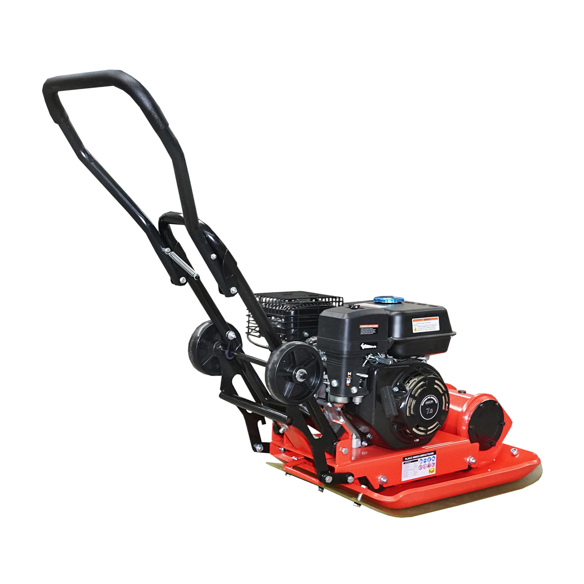 Placa compactoare C90-B cu suprafata de lucru 540x420mm, motor standard euro 5, 196CC/6.5CP, 5500 rot/min 80Kg Breckner Germany - imagine 7