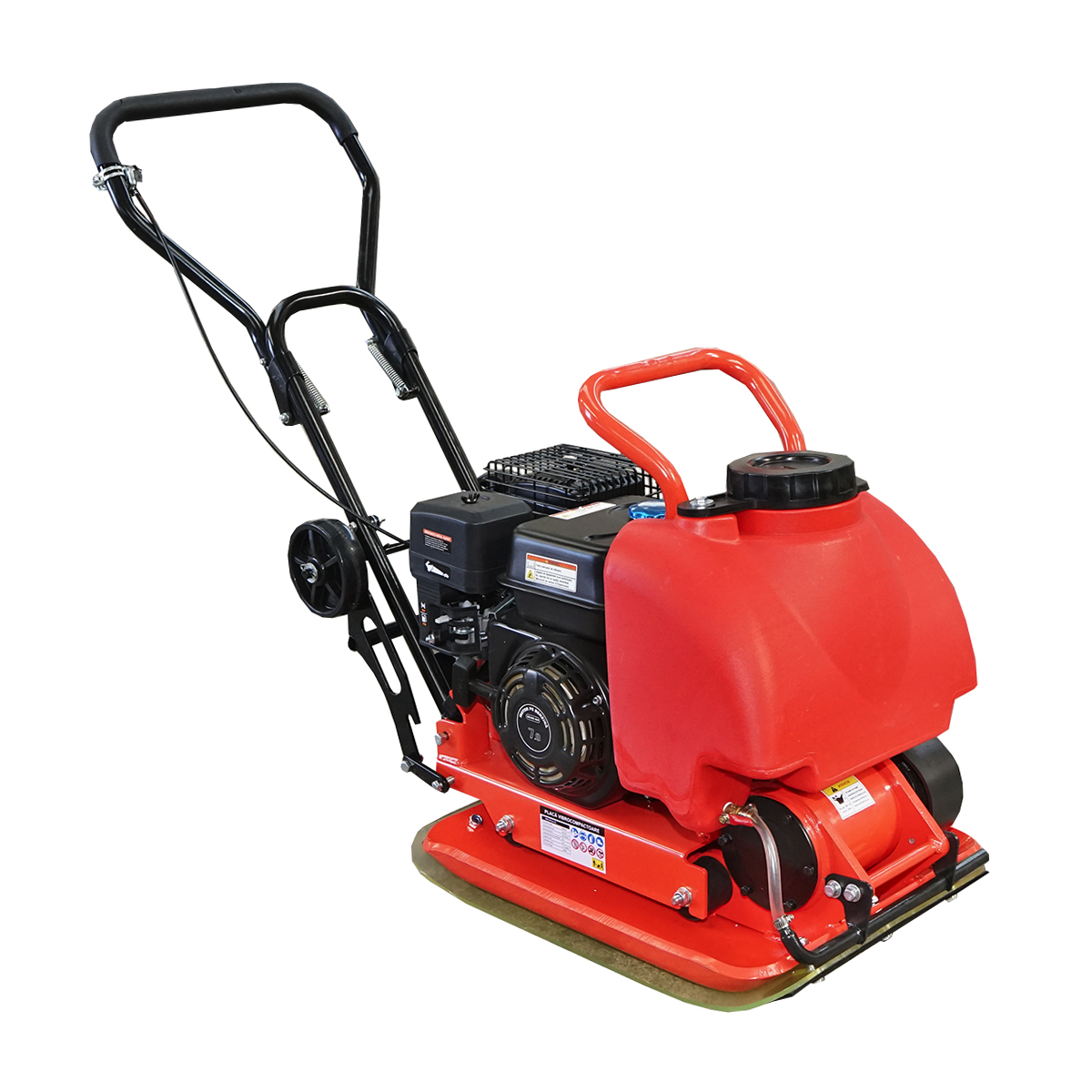 Placa compactoare C90-B cu suprafata de lucru 540x420mm, motor standard euro 5, 196CC/6.5CP, 5500 rot/min 80Kg cu rezervor apa Breckner Germany - imagine 3