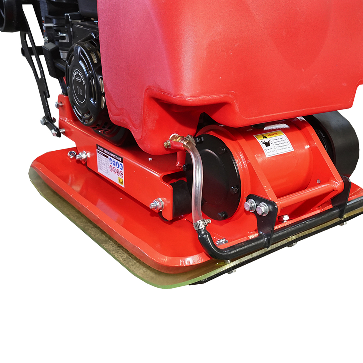 Placa compactoare C90-B cu suprafata de lucru 540x420mm, motor standard euro 5, 196CC/6.5CP, 5500 rot/min 80Kg cu rezervor apa Breckner Germany - imagine 14