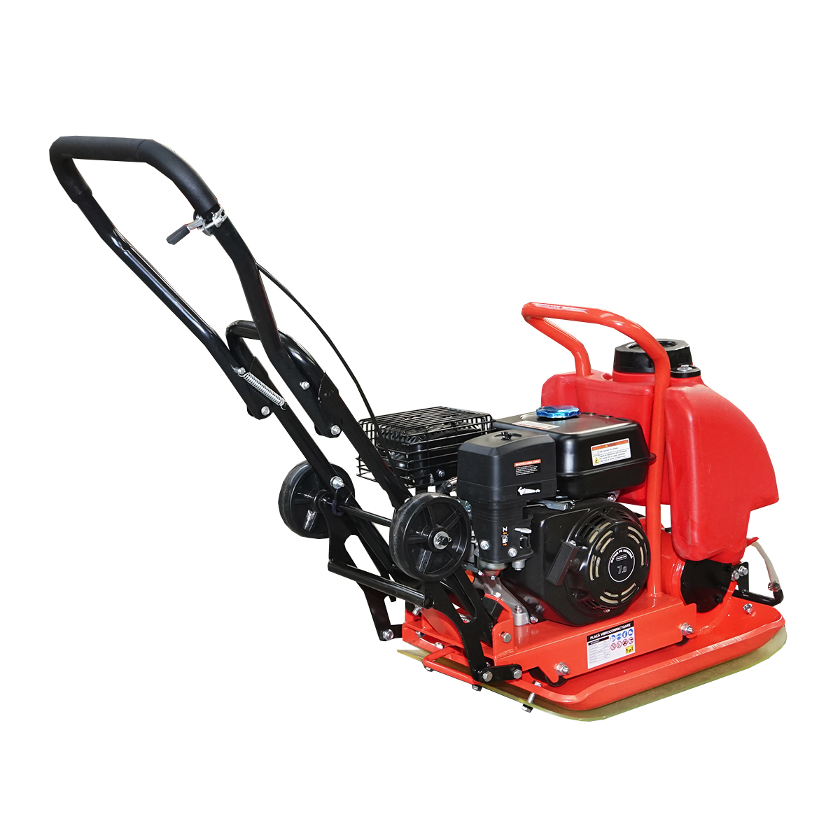Placa compactoare C90-B cu suprafata de lucru 540x420mm, motor standard euro 5, 196CC/6.5CP, 5500 rot/min 80Kg cu rezervor apa Breckner Germany - imagine 8