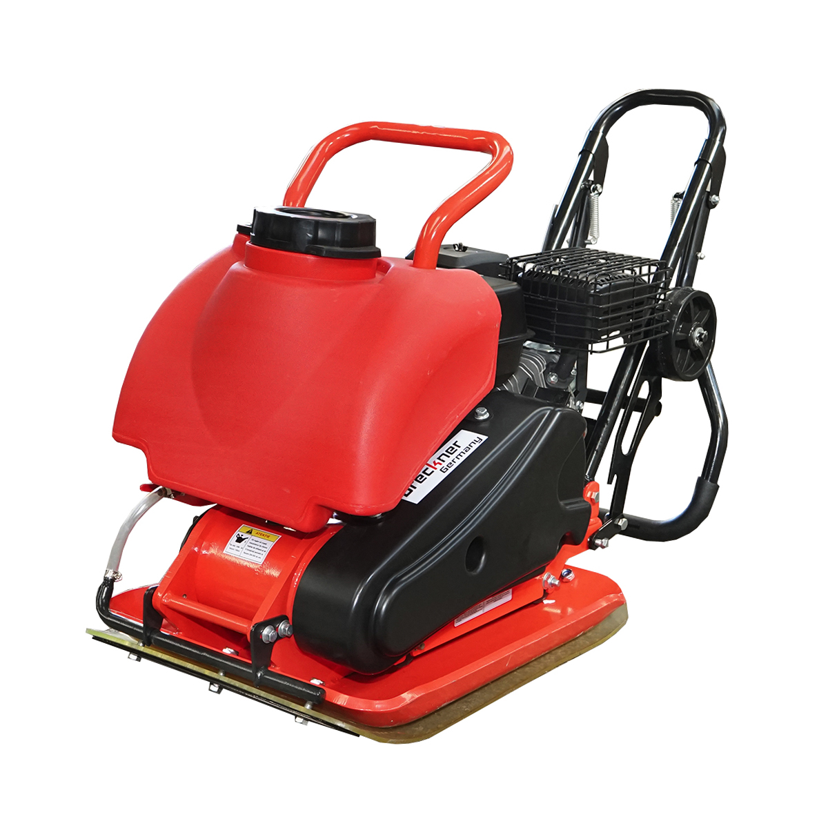 Placa compactoare C90-B cu suprafata de lucru 540x420mm, motor standard euro 5, 196CC/6.5CP, 5500 rot/min 80Kg cu rezervor apa Breckner Germany - imagine 11