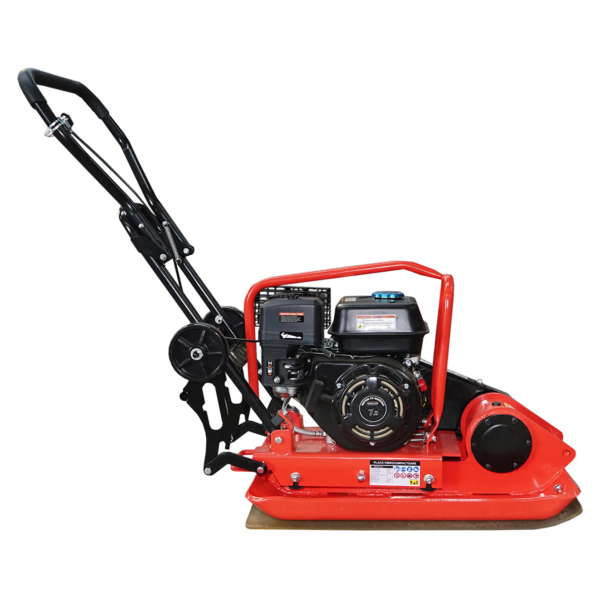 Placa compactoare C100-A cu suprafata de lucru 690x460mm, motor standard euro 5, 196CC/6.5CP, 5400 rot/min 106Kg Breckner Germany - imagine 5