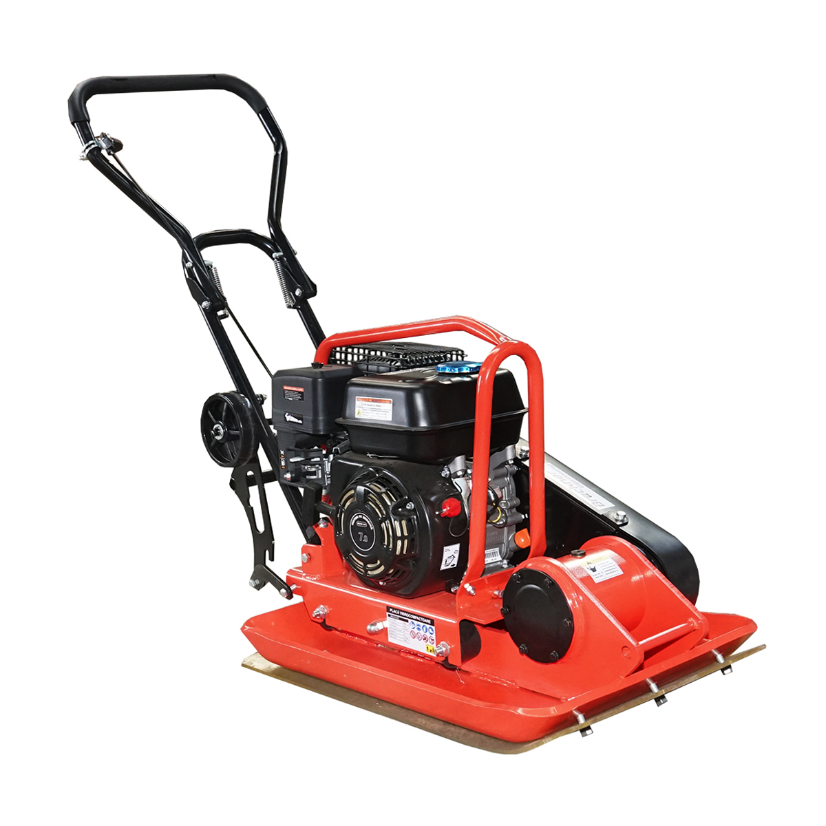 Placa compactoare C100-A cu suprafata de lucru 690x460mm, motor standard euro 5, 196CC/6.5CP, 5400 rot/min 106Kg Breckner Germany - imagine 3