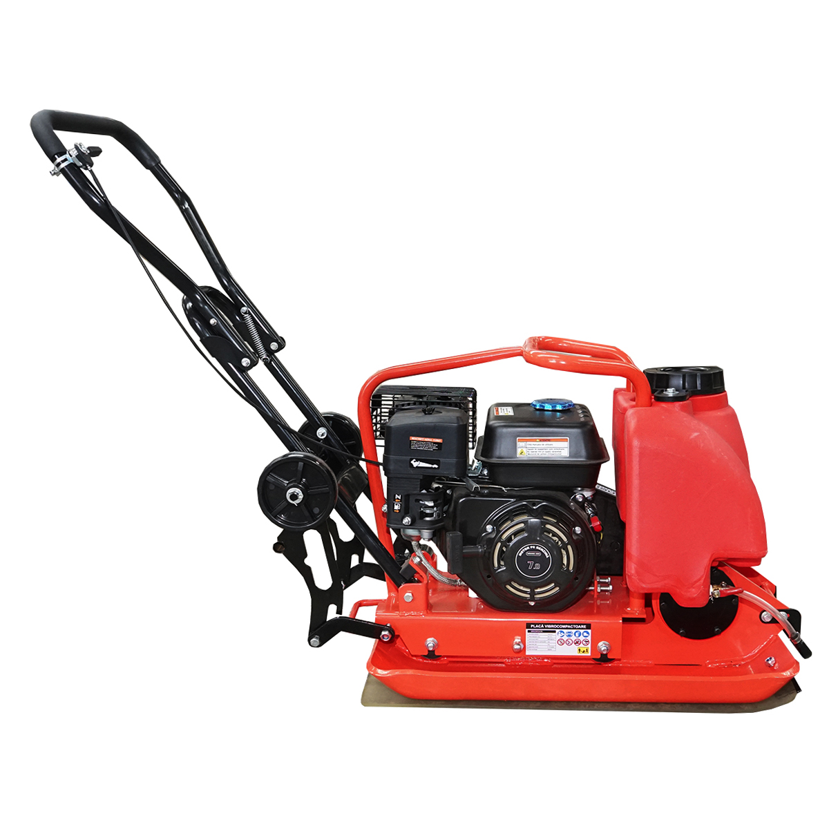 Placa compactoare C100-A cu suprafata de lucru 690x460mm, motor standard euro 5, 196CC/6.5CP, 5400 rot/min 106Kg cu rezervor apa Breckner Germany - imagine 5