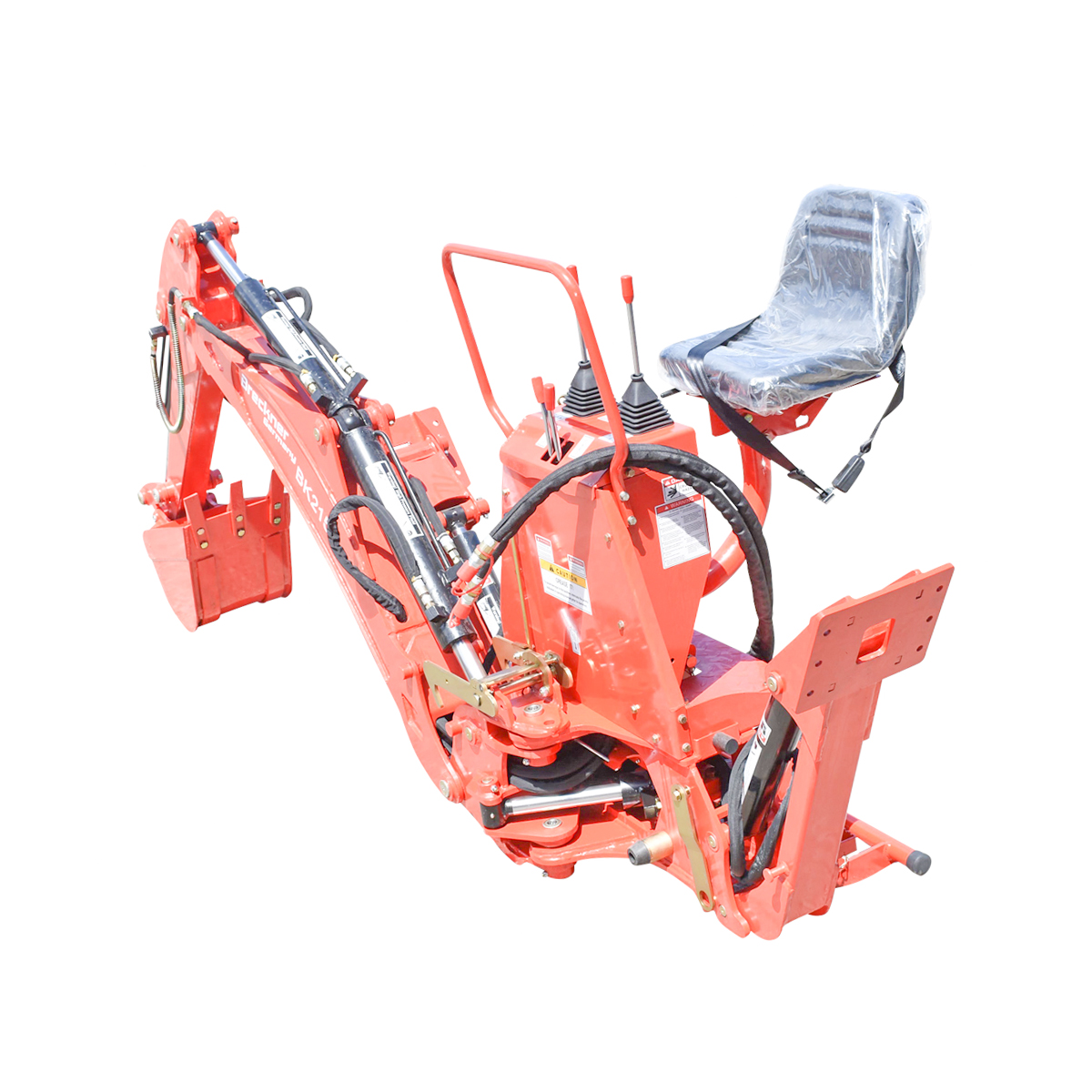 Brat excavator pentru tractor 25-50CP rotatie 180 grade, adancime excavare 2.2m 570Kg Breckner Germany - imagine 8