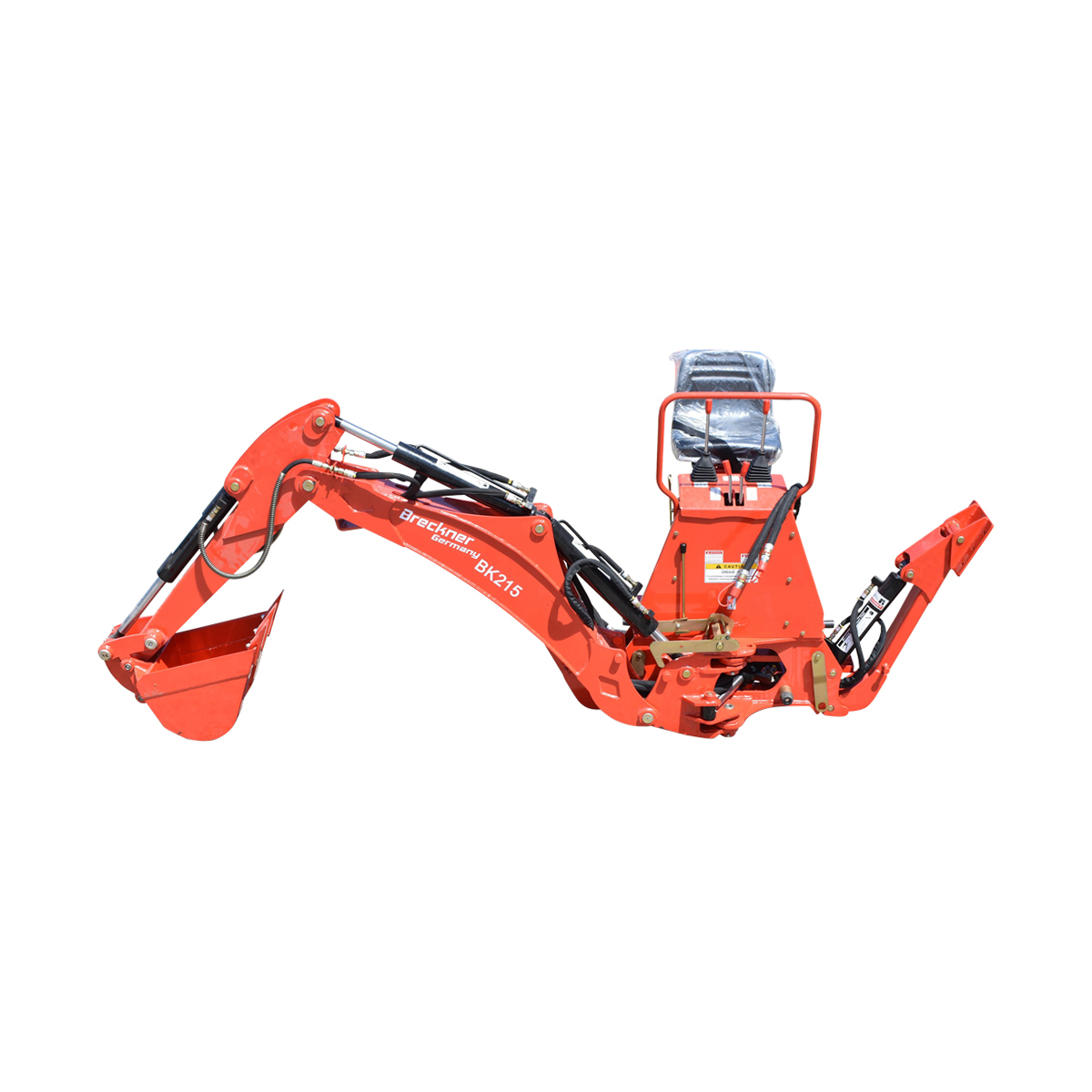 Brat excavator pentru tractor 25-50CP rotatie 180 grade, adancime excavare 2.2m 570Kg Breckner Germany