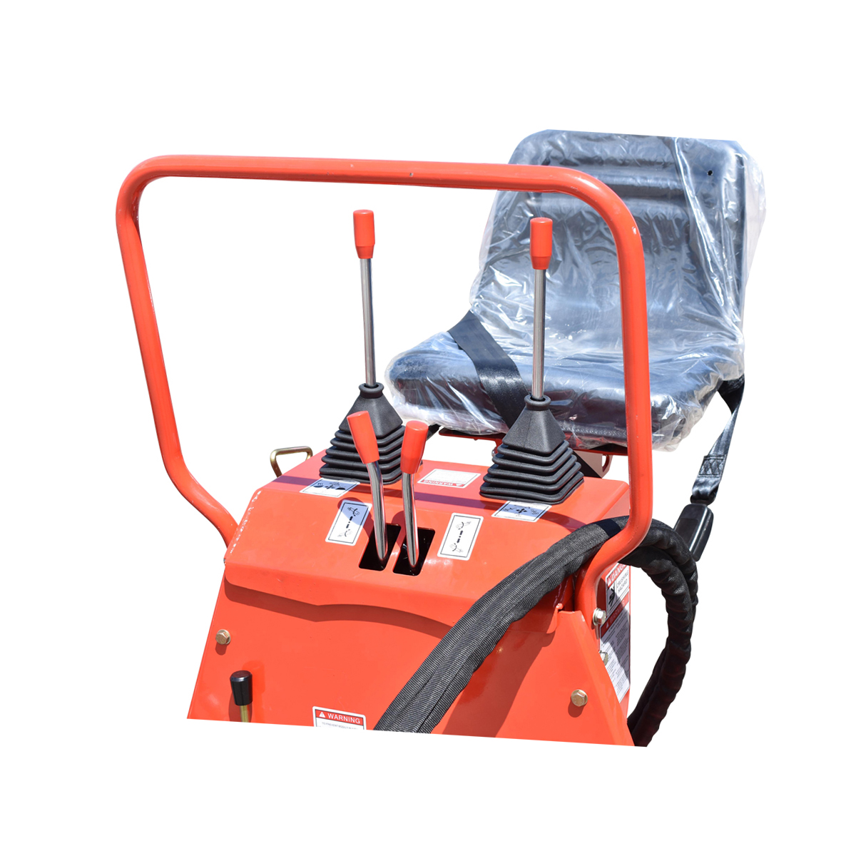 Brat excavator pentru tractor 25-50CP rotatie 180 grade, adancime excavare 2.2m 570Kg Breckner Germany - imagine 10