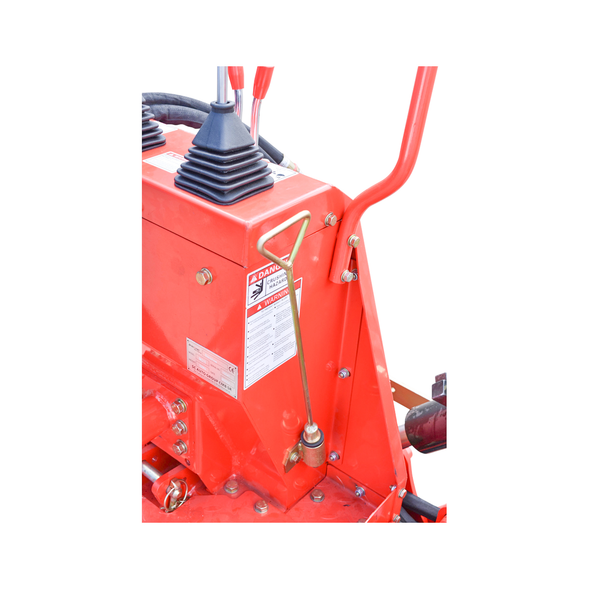 Brat excavator pentru tractor 25-50CP rotatie 180 grade, adancime excavare 2.2m 570Kg Breckner Germany - imagine 12