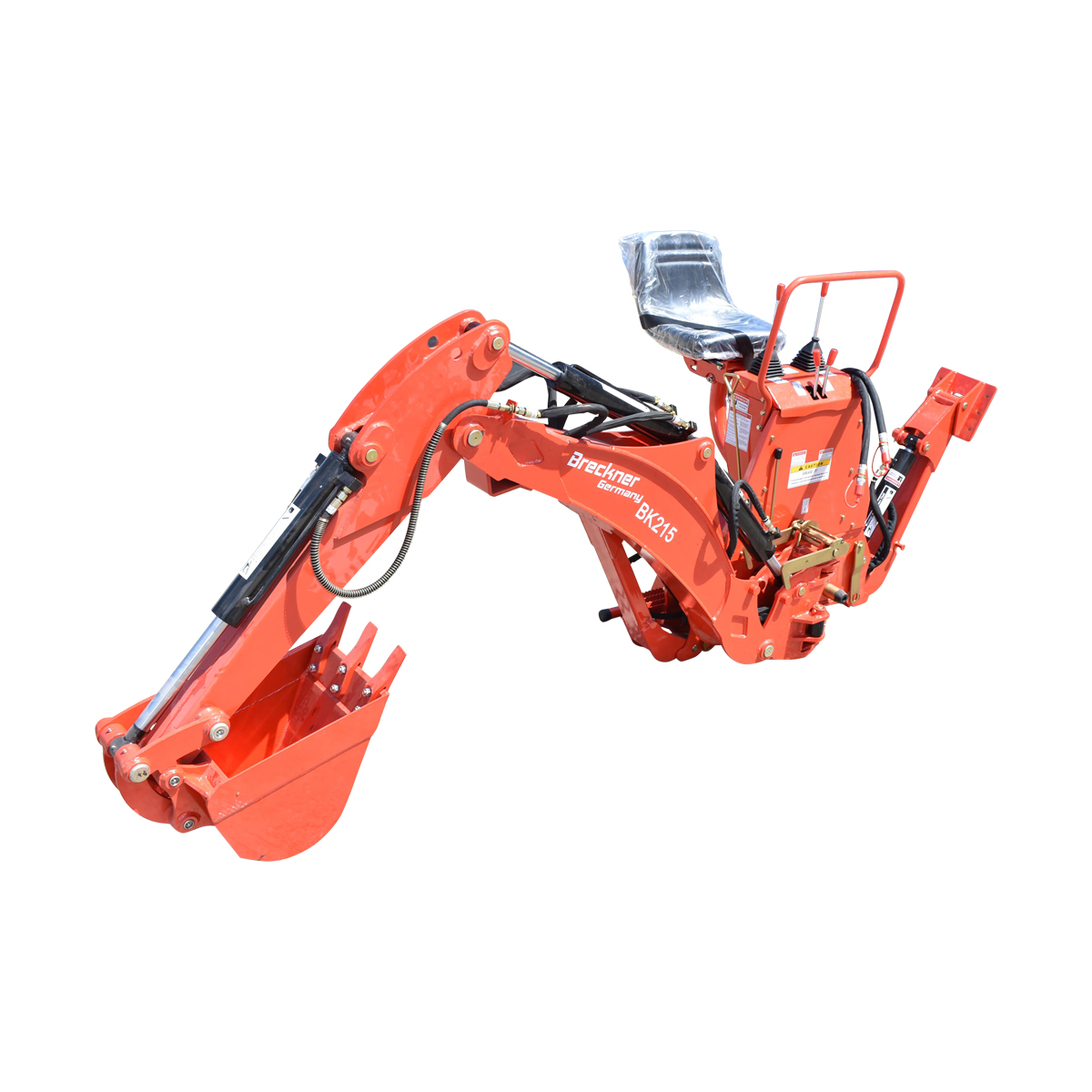 Brat excavator pentru tractor 25-50CP rotatie 180 grade, adancime excavare 2.2m 570Kg Breckner Germany - imagine 2