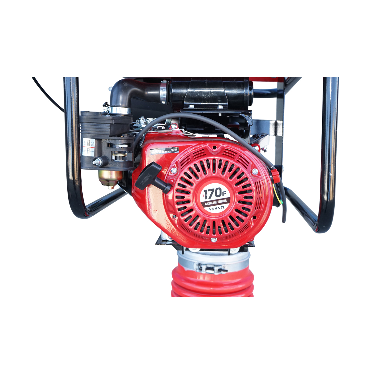 Mai compactor HCR80 cu suprafata de lucru 280x300mm, motor benzina 7CP, 55Nm 85Kg Thor (broscuta) - imagine 11