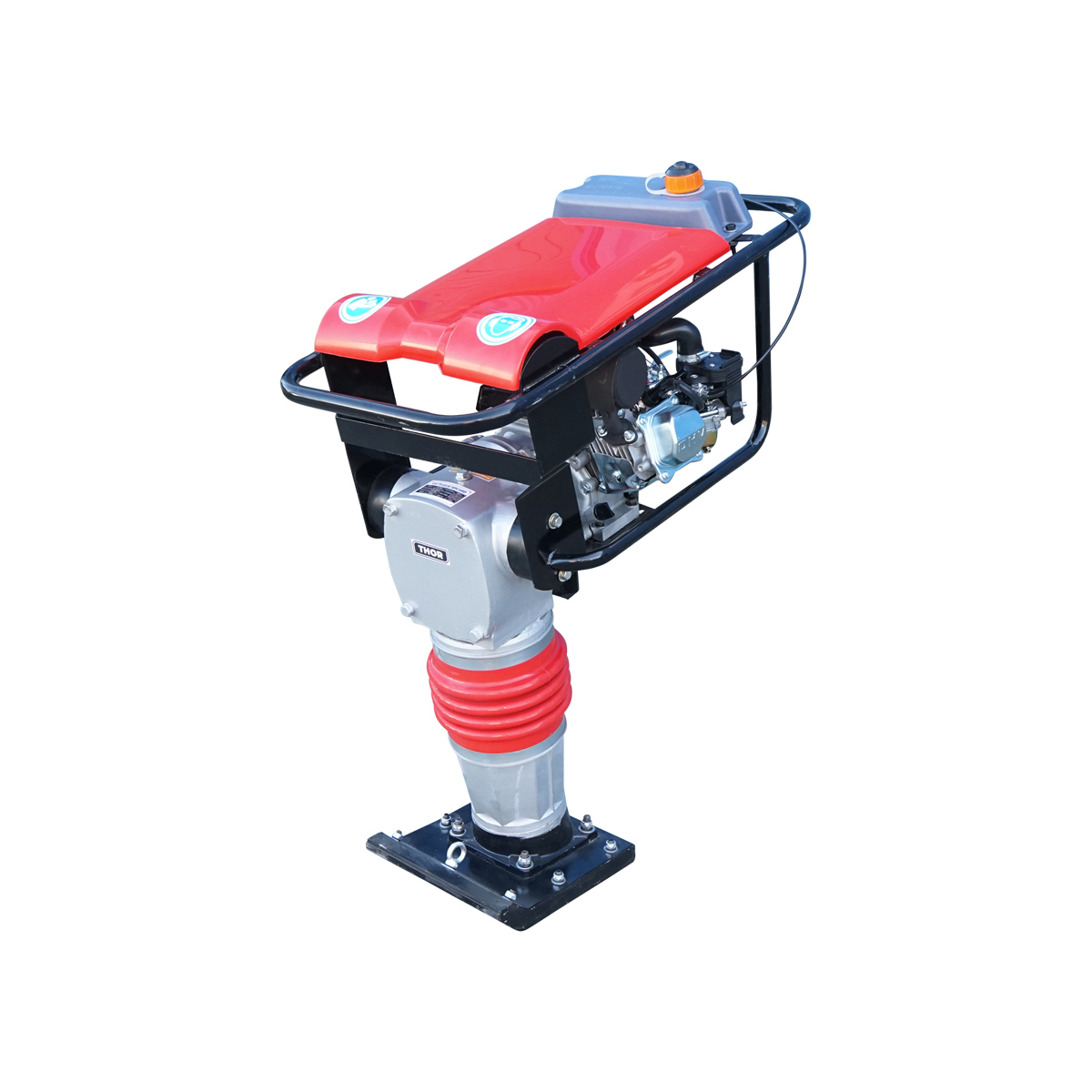 Mai compactor HCR80 cu suprafata de lucru 280x300mm, motor benzina 7CP, 55Nm 85Kg Thor (broscuta) - imagine 8