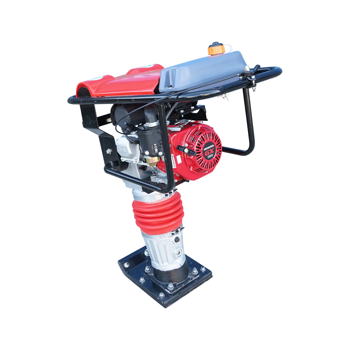 Mai compactor HCR80 cu suprafata de lucru 280x300mm, motor pe benzina Honda 7CP, 55Nm 85Kg Thor - imagine 4