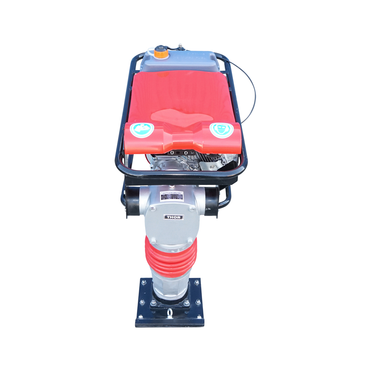 Mai compactor HCR80 cu suprafata de lucru 280x300mm, motor pe benzina Honda 7CP, 55Nm 85Kg Thor - imagine 2