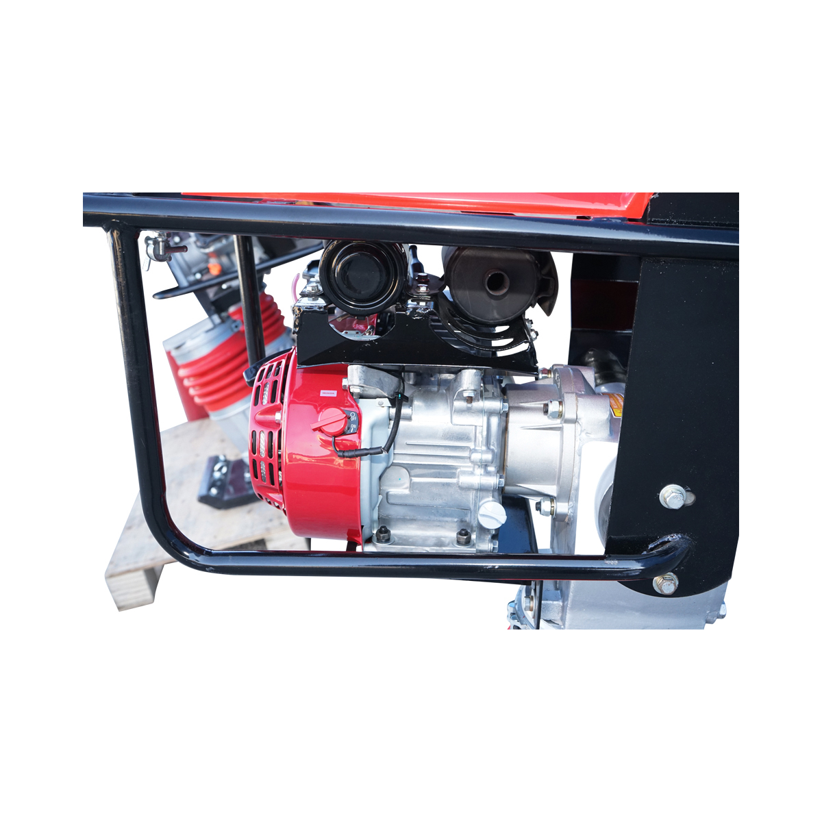 Mai compactor HCR80 cu suprafata de lucru 280x300mm, motor pe benzina Honda 7CP, 55Nm 85Kg Thor - imagine 11