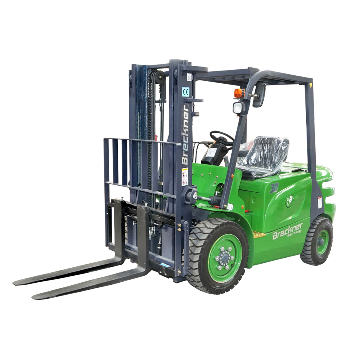 Stivuitor electric 3T duplex 3M cu shaft shift Breckner Germany