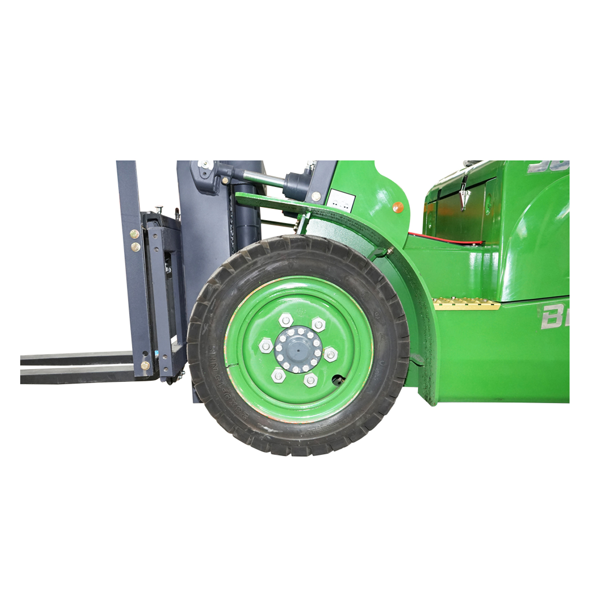 Stivuitor electric 3T duplex 3M cu shaft shift Breckner Germany - imagine 7