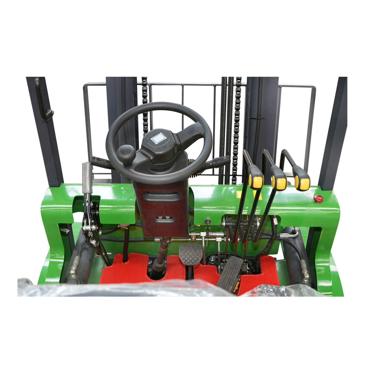 Stivuitor electric 3T duplex 3M cu shaft shift Breckner Germany - imagine 12