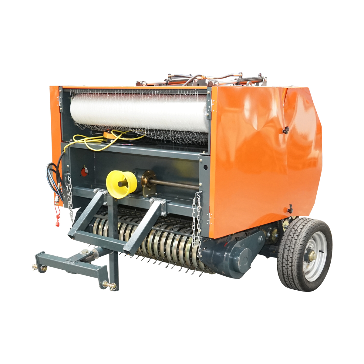 Balotiera cu plasa de balotat 1250mm si cardan Konig Traktoren - imagine 12