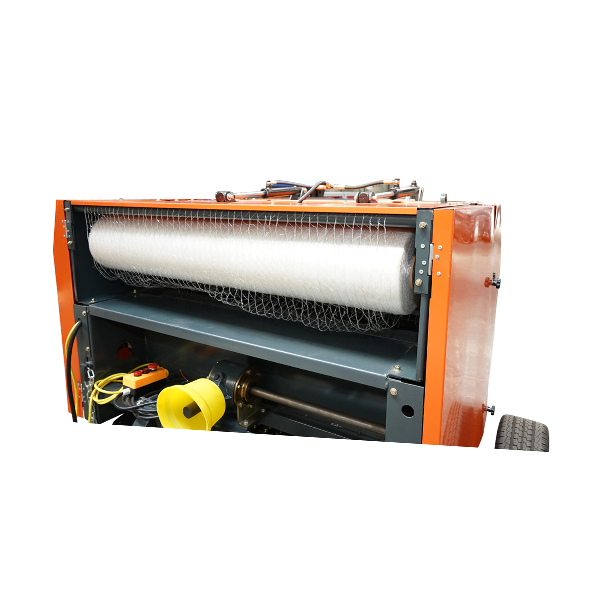 Balotiera cu plasa de balotat 1250mm si cardan Konig Traktoren - imagine 7