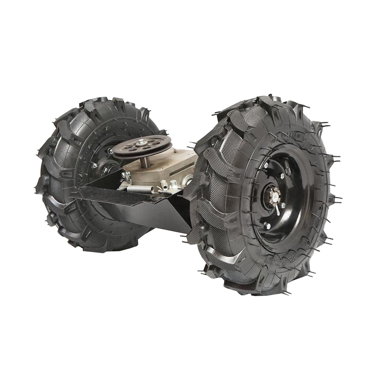 Punte asamblata cu roti pentru motocositoare rotativa DISBP79 Breckner Germany