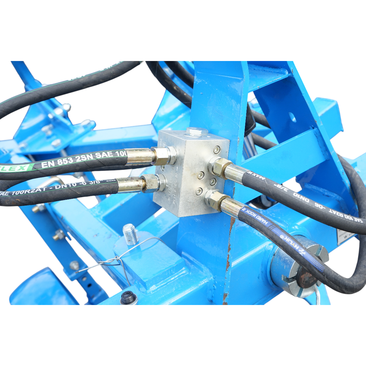 Plug agricol reversibil hidraulic cu 2 trupite, cormane pline Konig Traktoren - imagine 11