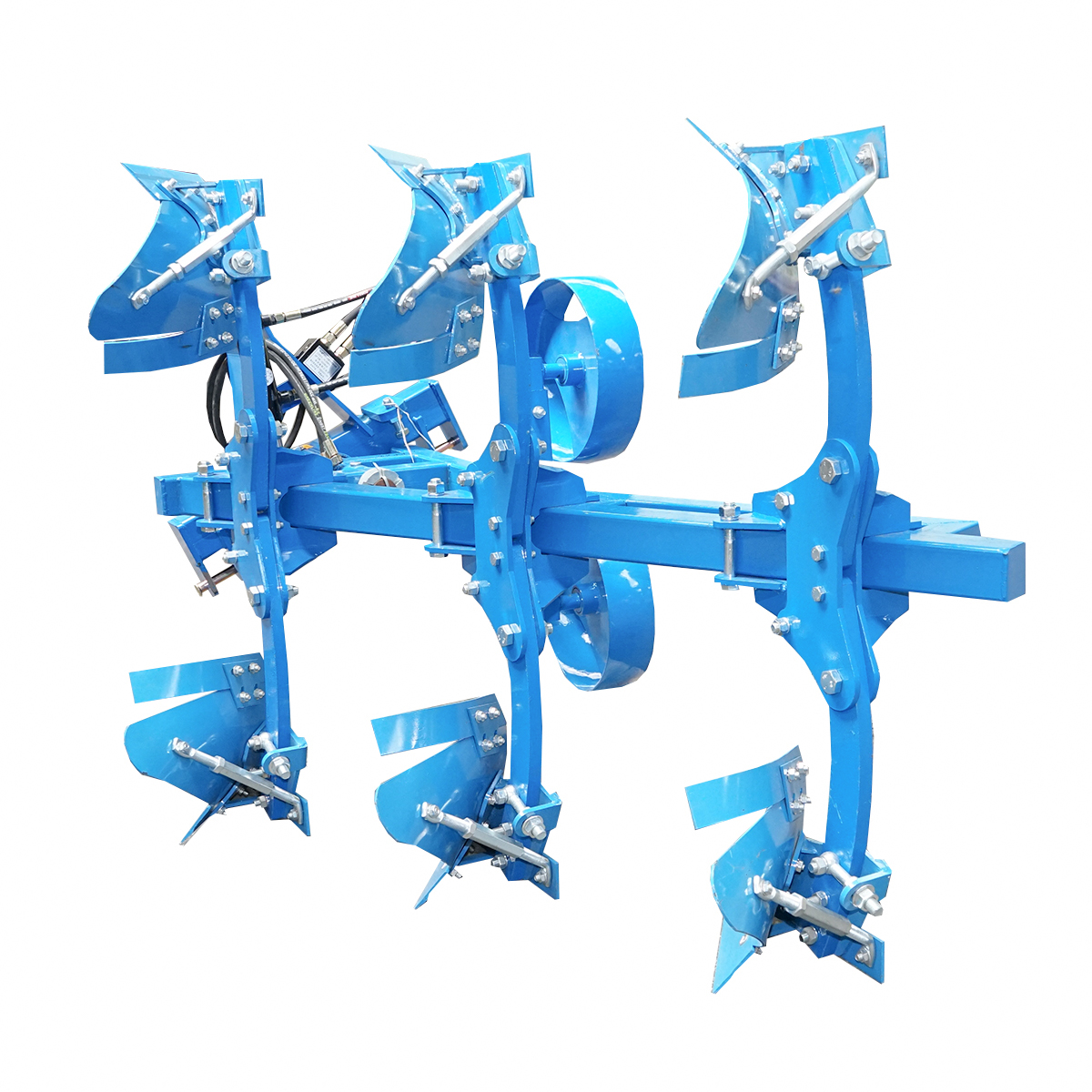 Plug agricol cu 3 trupite reversibil hidraulic, cormane pline Konig Traktoren - imagine 7