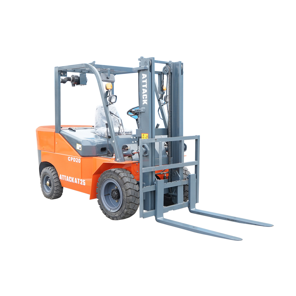 Motostivuitor 2 Tone duplex, lame 1.22m inaltime de ridicare 3m diesel Konig Traktoren - imagine 5