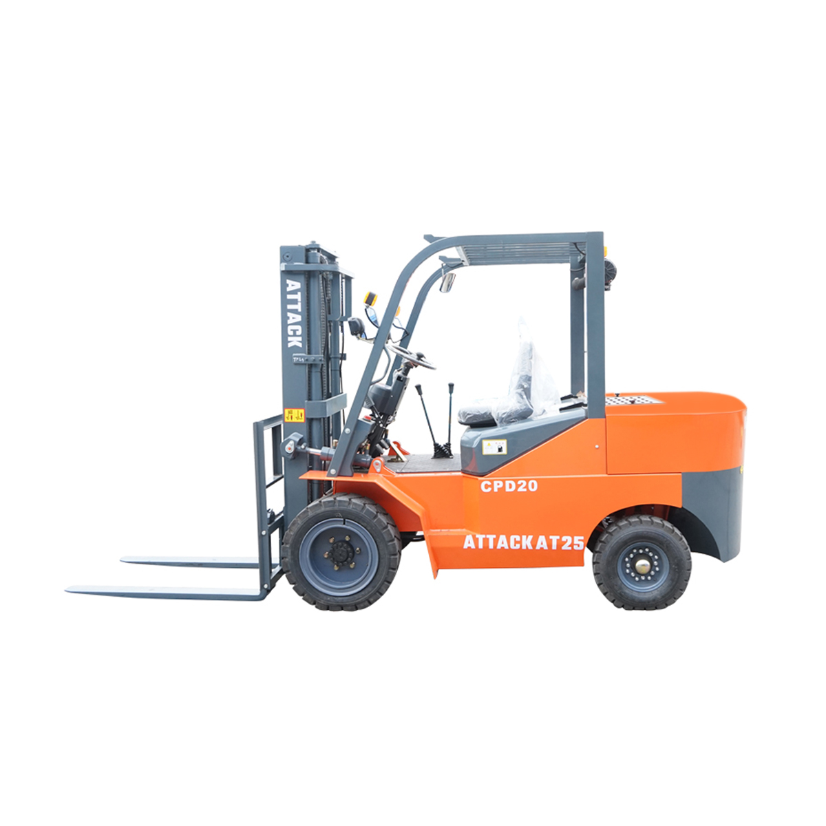 Motostivuitor 2 Tone duplex, lame 1.22m inaltime de ridicare 3m diesel Konig Traktoren - imagine 2