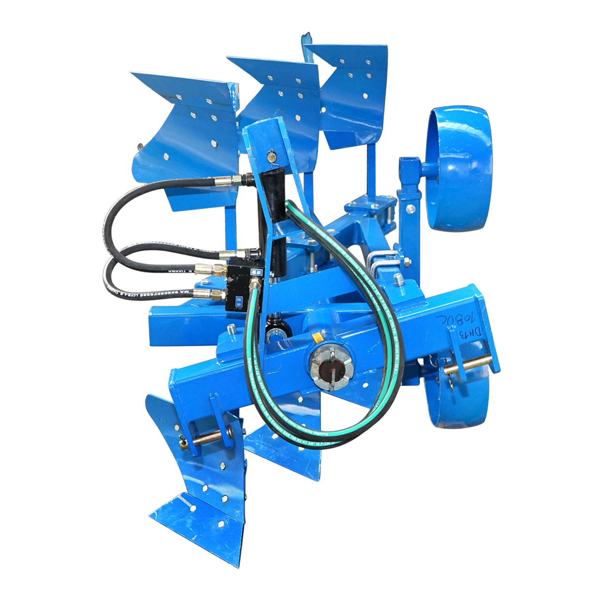 Plug agricol cu 3 trupite reversibil hidraulic, cormane mici Konig Traktoren - imagine 2