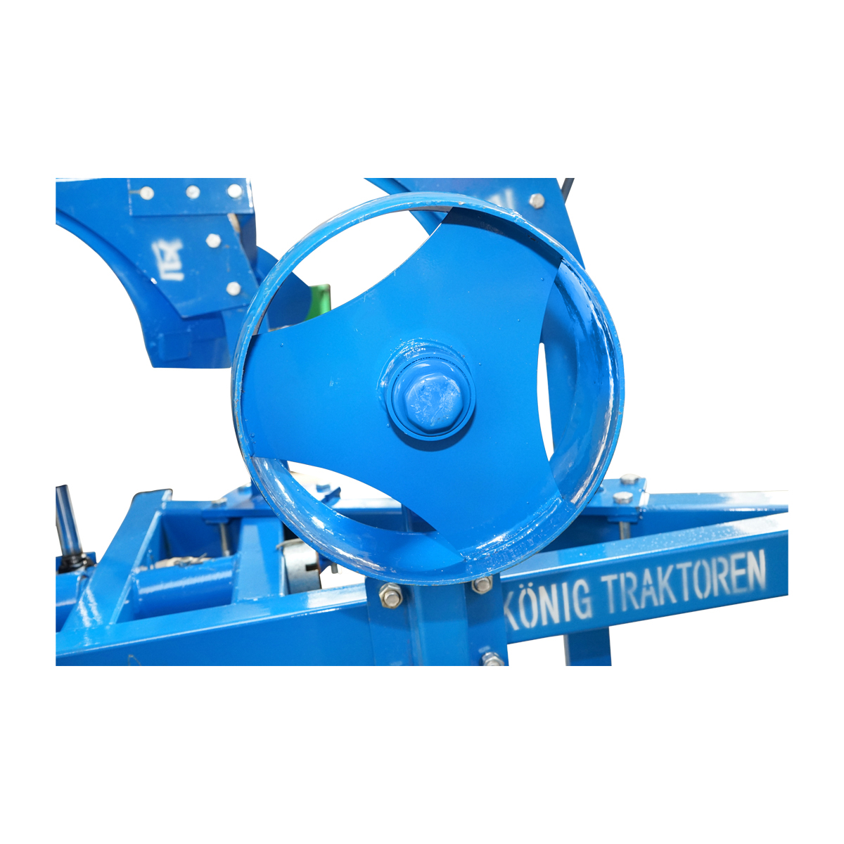 Plug agricol cu 3 trupite reversibil hidraulic, cormane mici Konig Traktoren - imagine 7